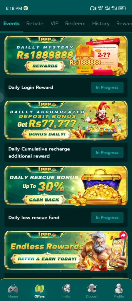 1ppp game promotions